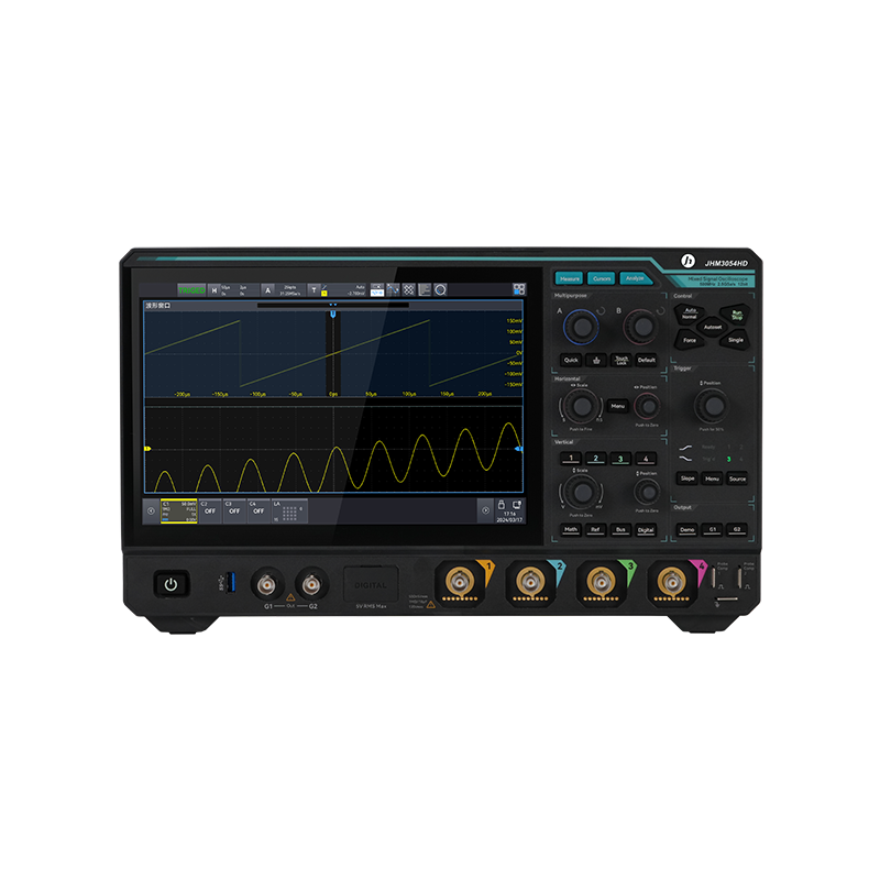 JHM3000HD 系列混合信號(hào)示波器